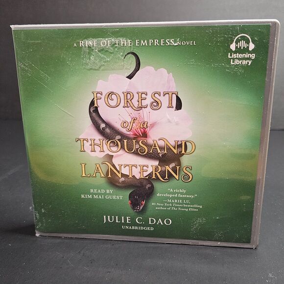 Forest of a Thousand Lanterns Novel by Julie C. Dao CD Audiobook Kim Mai Guest - Picture 1 of 3
